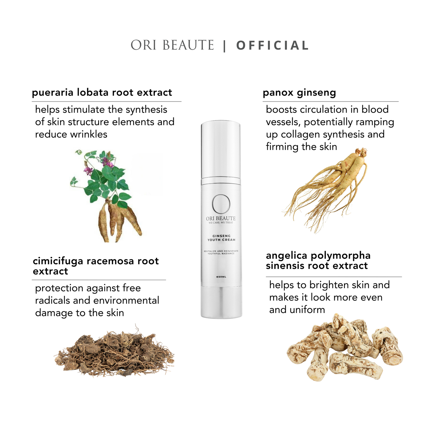 ginseng youth cream 50ml