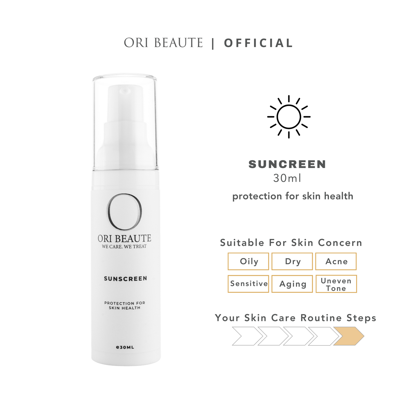 sunscreen 30ml